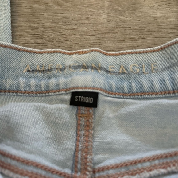 American Eagle High Rise Baggy Straight Crossover Jeans - Picture 5 of 6